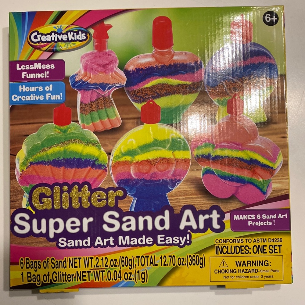 NWT Creative Kids Glitter Super Sand Art